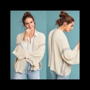 Anthropologie- Rosanna Crocheted Kimono